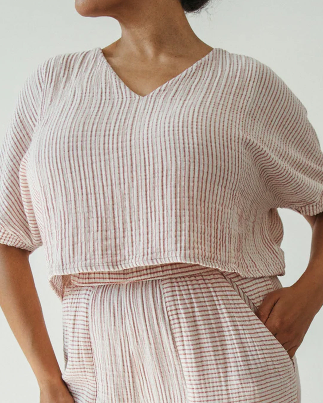 Stripe Crop