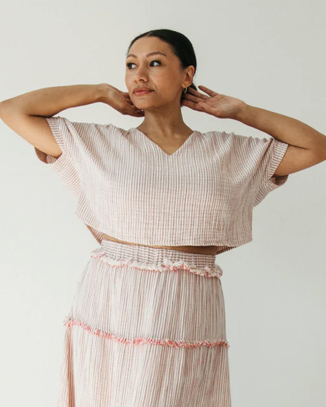 Stripe Crop