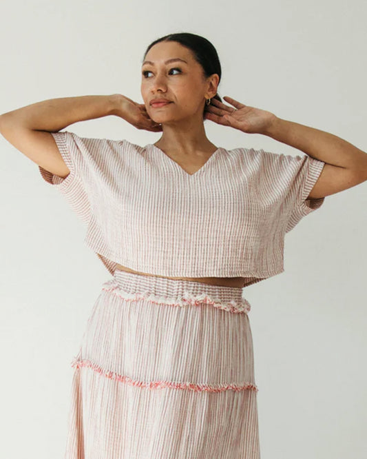 Stripe Crop