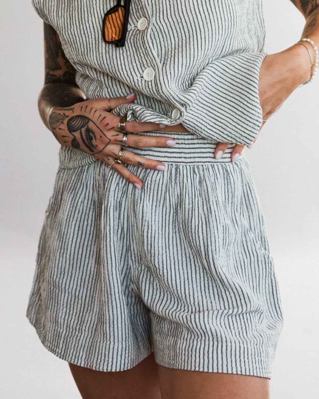 Stripe Shorts