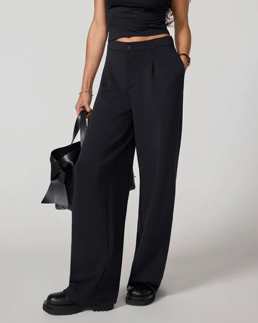 Pleated Pants